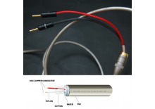 Speaker cable (pereche) 2 x 10 m, conectori tip papuc